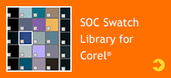 SOC Swatch Library for Corel