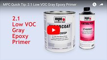 2.1 VOC Gray Epoxy Primer