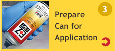 Prepare Can for Application